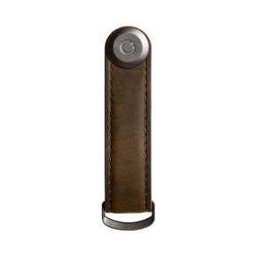 orbitkey Schlüssel-Organizer crazy horse leather oak brown